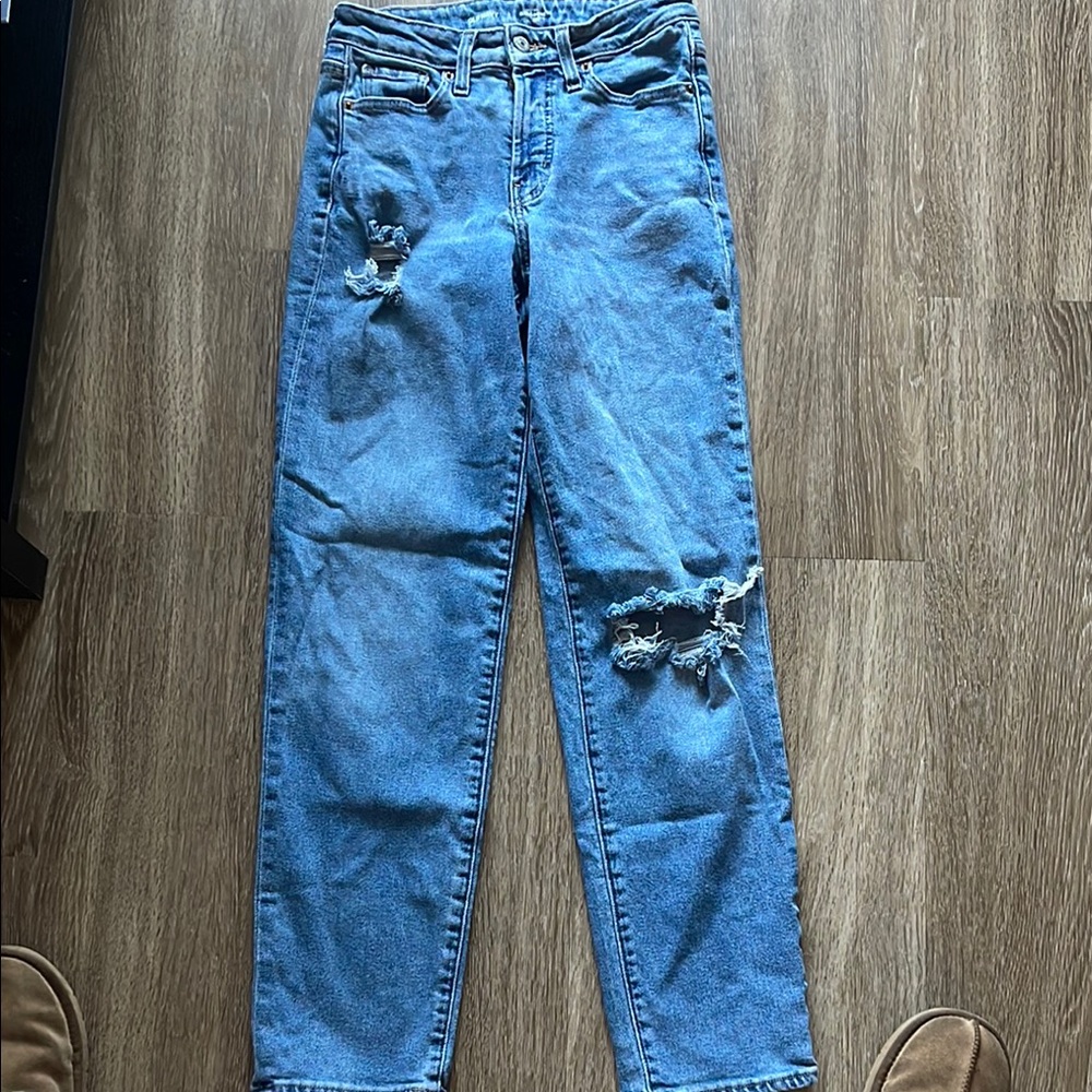 Old Navy High-Rise Blue Jeans